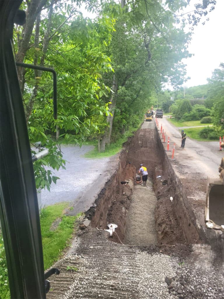 Work Performed by QM Construction at Gondola Point Road - Lift Station #5