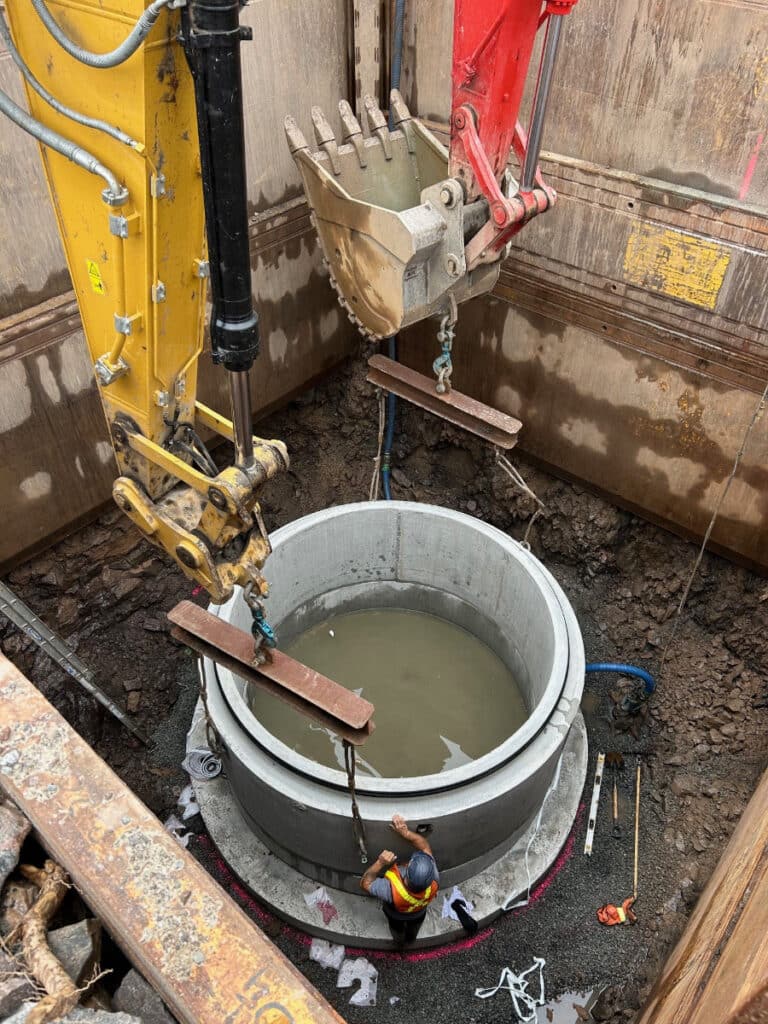 Work Performed by QM Construction at Gondola Point Road - Lift Station #5