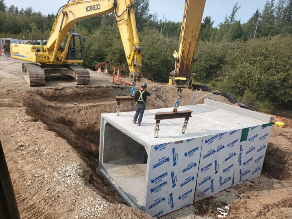 Work Performed by QM Construction at South Oromocto Lake Road